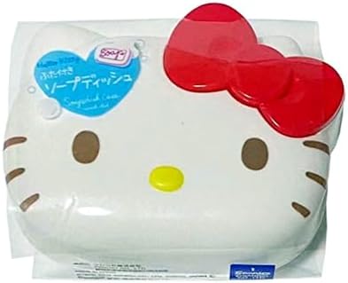 Friend Sanrio Hello Kitty Soapdish Box Case with Lid (Die Cut) image 2