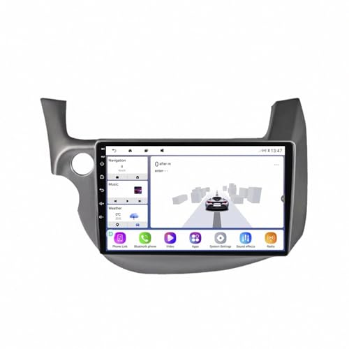 Pantalla multimedia de 4 núcleos para Honda Jazz 2008-2013 con lectura de vídeo
