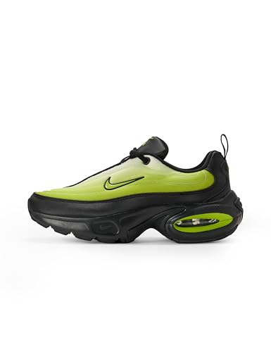 Nike Women's Air Max Portal Shoes, Black/Bright Cactus-White, 8