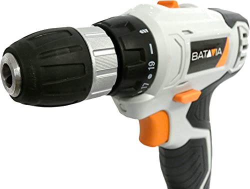 Batavia 7063632 Akku Schrauber Kombischrauber Schlagschrauber (18 Volt Lithium-Ion Akku, Akkuschrauber mit 50 Nm, Schlagschrauber) 1 x 4.0 Ah - Akku + Ladegerät – Bild 4