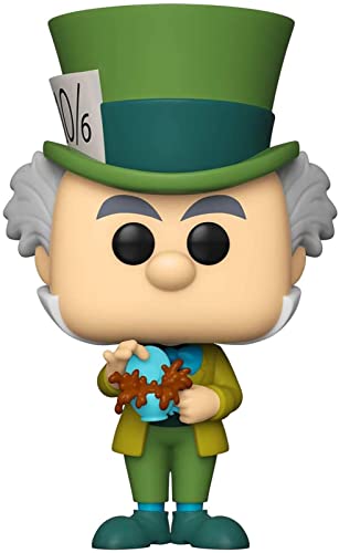 Funko Pop! Disney: Alice 70th– Mad Hatter - Alice In Wonderland - Figura de Vinilo Coleccionable - Idea de Regalo- Mercancia Oficial - Juguetes para Niños y Adultos - Movies Fans