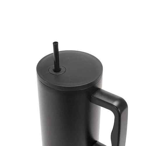 Image of Stainless Steel Tumbler Hot and Cold with Handle, lid and Straw, Leak Proof Mug Cupholder for Gym, Travelling,Office,School Cupholder.