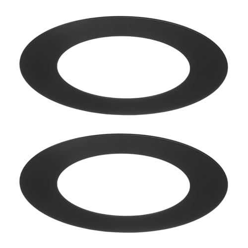 Anneaux de garniture noirs de 7,6 cm M METERXITY pour sublimer le salon