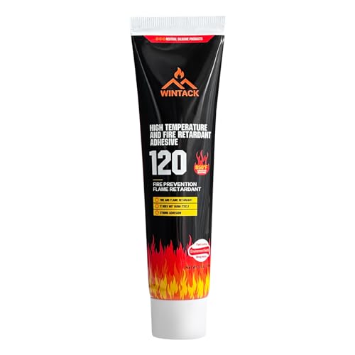 Wood Stove Door Gasket Cement 850F RTV High Heat Silicone Sealant High Temperature Resistance Silicone Material Adhesive Black 100ml