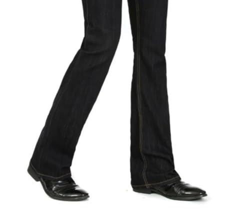 Men's Denim Flares, Bootcut Pants, Comfortable Slightly Slim Classic Loose-fit Pants.2