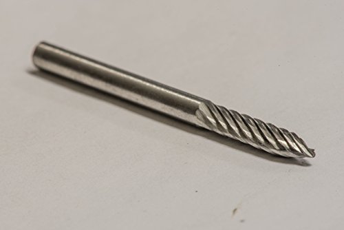 Fresa SG-44 de carburo sólido con corte simple 1/8" x 1/2" miniatura 5