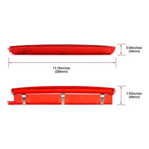 Feu de freinage surélevé Seat Leon II visibilité accrue de nuit OEM 6J0945097B