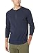 Produktbild Amazon Essentials Herren Langärmeliges Waffel-Henley, Normale Passform, Marineblau, S
