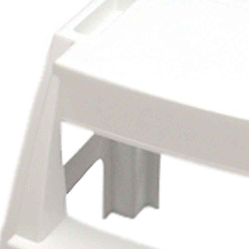 Banqueta Plástica Monobloco Com Escada Paiva Branca Tramontina 92421/010