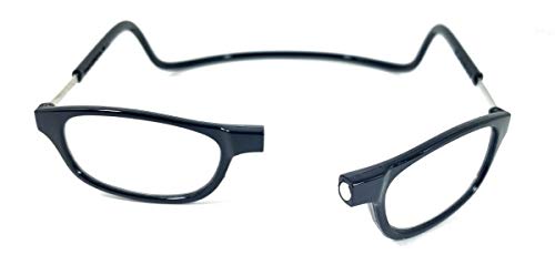 Óculos De Grau Magnético Pendurar Leitura Dobrável Unissex (preto, 2)