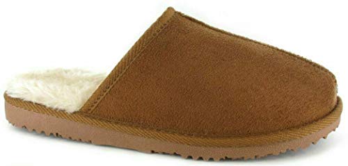 Foster Footwear, Pantofole Uomo Marrone Chestnut