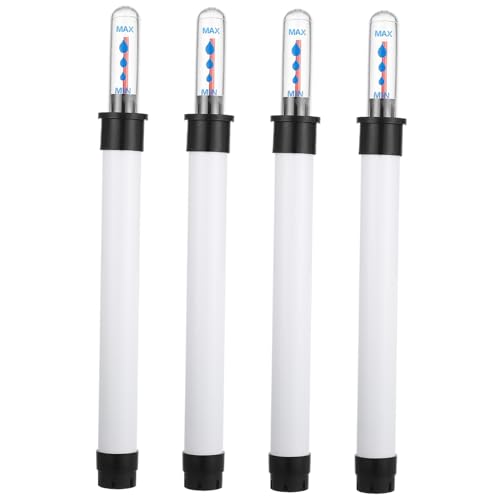 LIFKOME 4個 水位計 花鉢用水位ゲージ 水不足リマインダー 容量表示付き 浮き式インジケーター 植物の水やり管理に便利