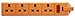Permaplug by Masterplug ELS134O-01 Four Socket Trailing Socket with Power Indicator, without Plug and Cable, 13 Amp, Orange Permaplug by Masterplug ELS134O-01 Four Socket Trailing Socket with Power Indicator, without Plug and Cable, 13 Amp, Orange