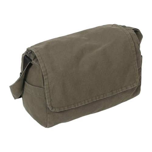 Paquet bandoulière grand capacité en toile léger pour femme et homme