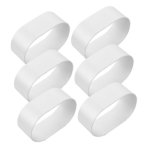 SOIMISS 6piezas Molde De Queso Forma De Óvalo Moldes De Aleación De Aluminio Para Hornear Galletas y Pasteles Para Postres Caseros