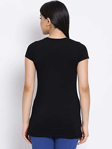 Image of Lyra Women's Cotton Regular Fit T-Shirt