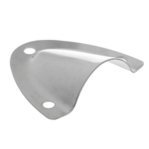 RuleaxAsi 4Pcs Marine Clam S-hell Cabo de arame Tampa de aço inoxidável Acessórios para barcos