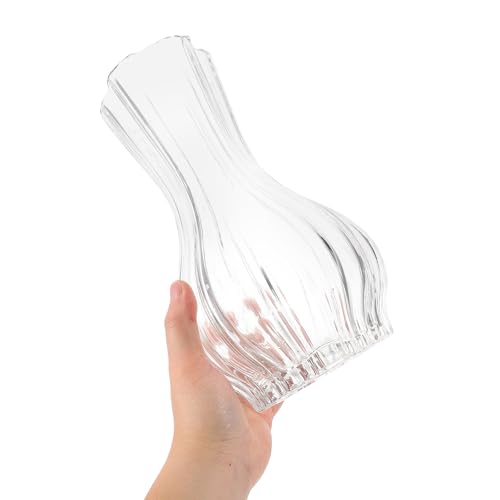 Vase en verre moderne de table de mariage et bureau chic - 4