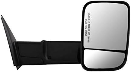 AKKON - For [2009 Style] 2002-2008 Dodge Ram 1500/2003-2009 2500 3500 Manual Tow Mirrors w/Turn Signal Left+Right Pair