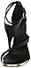 DKNY Women's Essential Open Toe Fashion Pump Heel Sandal Heeled, Black, 8.5