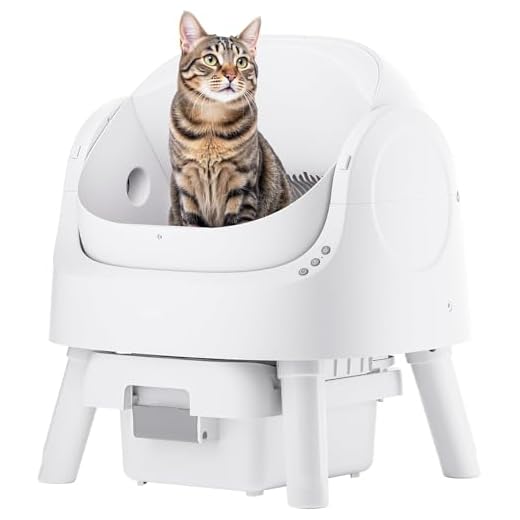 PetPivot Open-Top Self-Cleaning Litter Box