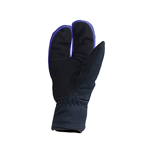 K2 Madshus Unisex – Erwachsene Handschuhe ENDURACE Splitt MITT Glove — Black - Blue — 18F4205