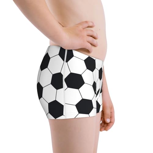 Boys' Cotton Boxer Brief Soft Underwear-Soccer Ball2