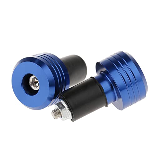 オートバイ用 アルミ製 22mm ハンドル バーエンド キャップ プラグ  2個