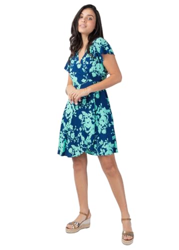 Robe courte cache-cœur Marika pour vos terrasses et soirées d'été