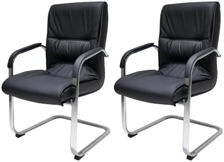 Kit 02 Cadeiras De Escritório Executiva Premium Estofada Diretor ...