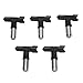 Hilitand 5PCS Airless Sprayer Tips Set, Stainless Steel Nozzle Tips 623 517 415 313 211 for Furniture Fence Industrial Painting, with Leakproof Wear Design