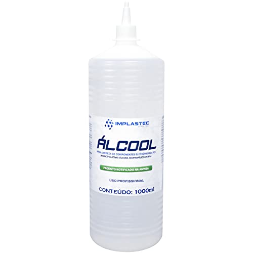 ÁLCOOL PARA LIMPEZA DE ELETRONICOS PCI IMPLASTEC 1 LITRO