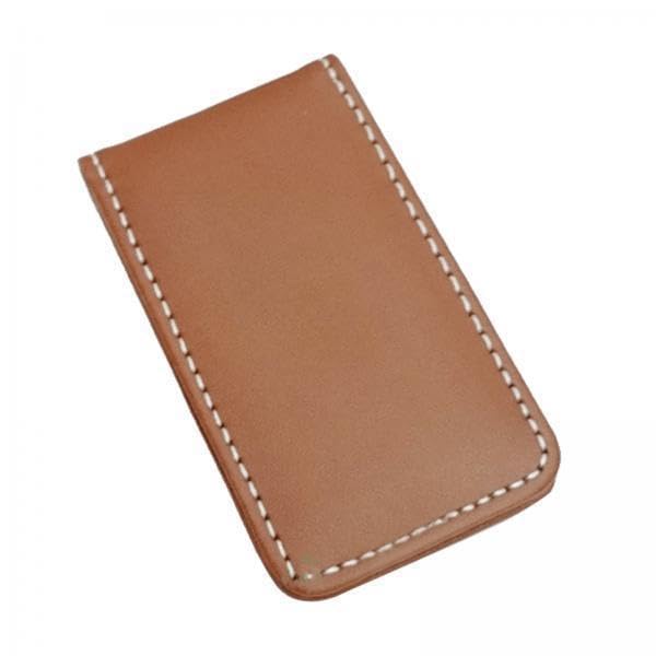 3xMagnetic Money Clip Dollar Clamp Card Holder Wallet Brown_80x46x8mm