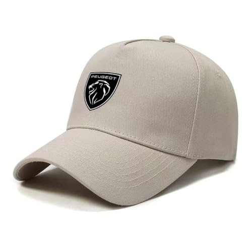 FELEA Car baseball caps for Peugeot 4007 4008 504 505 508 5008, baseball cap with car logo, Classic Baseball Cap, embroidery cap car, Motorsport Baseball Cap,C