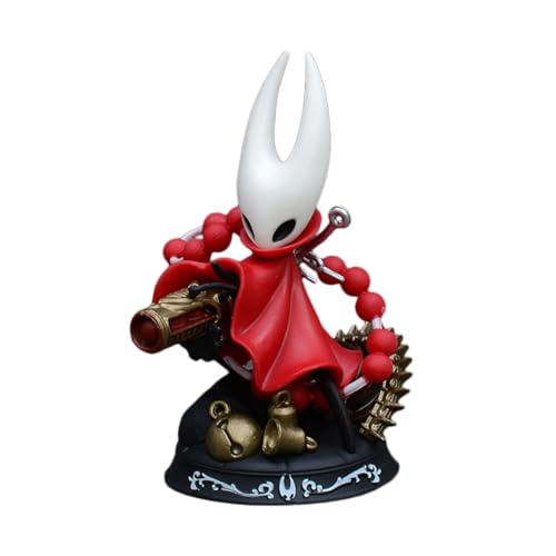 FCTREE 4.3 Inch Hollow Knight Hornet Figure Statue Popular Game Hollow Knight Action Figure Home Decor Cartoon Figurine Gift for Fans and Friends (Z6)
