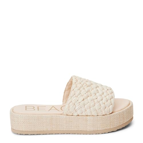 BEACH by Matisse Womens Cairo Platform Casual Sandals Casual Low Heel 1-2" - Beige - Size 8 M by BEACH by Matisse - Used condition - Image 2