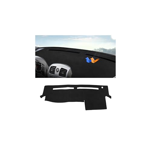 Image of Autorder Dashboard Cover Mat for Chevy Chevrolet Colorado /GMC Canyon 2004-2012 Accessories Dash Cover Upgrade Flannel Dash Mat Sunshade Glare UV Rays Protector