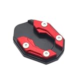 【Funzionalità versatile】Questo cavalletto estensibile aumenta l'area di contatto del cavalletto originale della tua moto, consentendo un parcheggio stabile su pavimentazioni calde, erba, sabbia o ghiaia. Impedisce l'affondamento su superfici morbide, rendendolo uno strumento pratico per il parcheggio all'aperto.