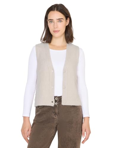 Chaleco bouclé mujer Cecil 2515419 chaqueta ligera sin mangas pack de 1 para entretiempo