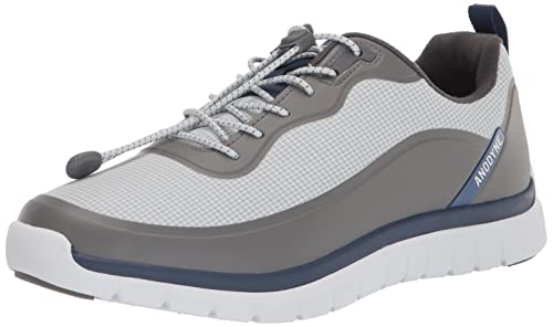 Anodyne Men's No. 16 Sport Sprinter Sneaker, Grey, 10.5 X-Wide