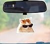 Car Air Freshener - cool cat meme car air freshener- car interrior decoration for cat lovers- funny car meme pendant- car mirror pendant #4