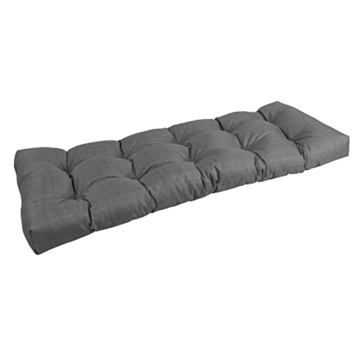 Blazing Needles Indoor/Outdoor Tufted Bench Cushion, 46
