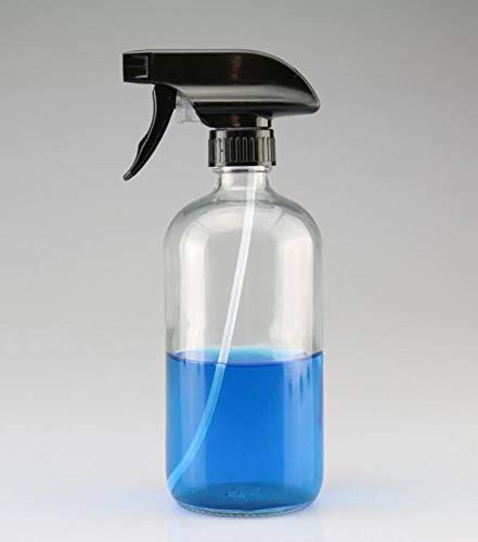Sprühflasche Aus Glas – 250 Ml – Für ätherische Öle & Parfüm – UV-Schutz – Blau, Braun Oder Klar