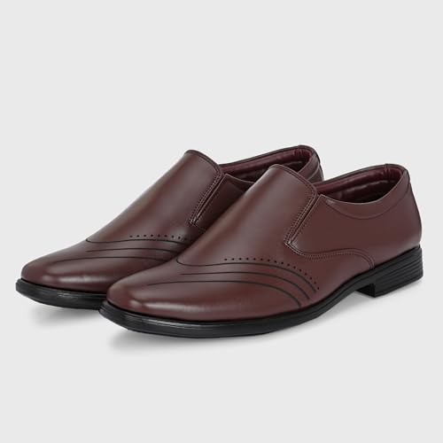 Image of Centrino Formal Shoe for Men | Cushioned Insole | Stylish Slip ON | Perfect for Boys & Men | Office Wear & Formal Dress 6811