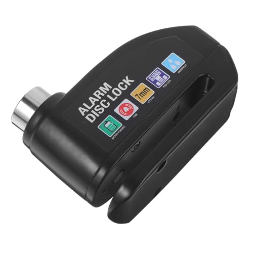 Hemobllo 1set Motorcycle Alarm Features Tamper-resistant Design for Theft for Road and Mountain