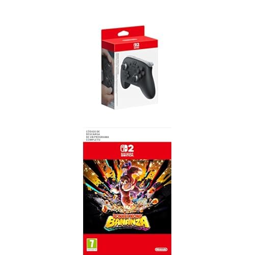 Nintendo Pro Controller Switch 2 + Donkey Kong Bananza