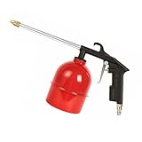 Air Blow Gun Pneumatic Engine Cleaning Gun with Watering Bottle, High-Pressure Air Sprayer Kit with Brass Nozzle, Vehicle Cleaning Degreaser Tool for Car Engine Compartment, Wheel (Straight&Bottle)