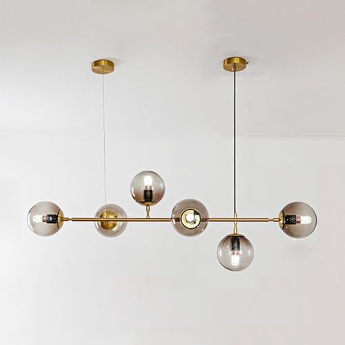 Suspension rectangulaire moderne réglable pour éclairer une grande table
