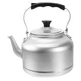 Bouilloire à eau pour cuisinière : fabriquée à partir de matériaux en aluminium, résistante à l'usure et solide, théière de cuisine