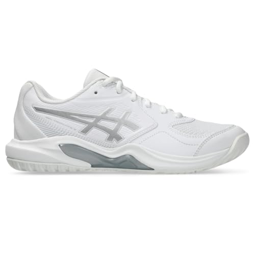 ASICS Women's Gel-Dedicate 9 Tennis Shoes, 7.5, White/Pure Silver - image 8